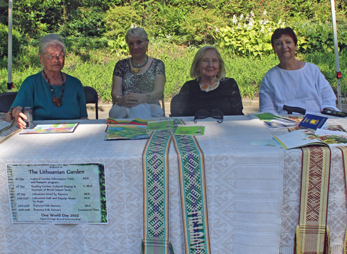 Lithuanian Cultural Garden on One World Day